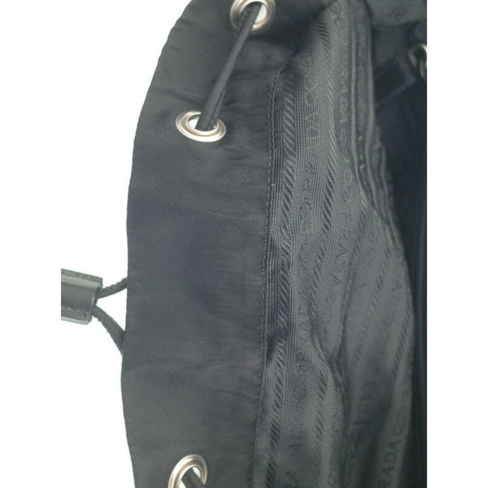 PRADA Two Pocket Tessuto Backpack Rucksack Daybag Black - Picture 5 of 9